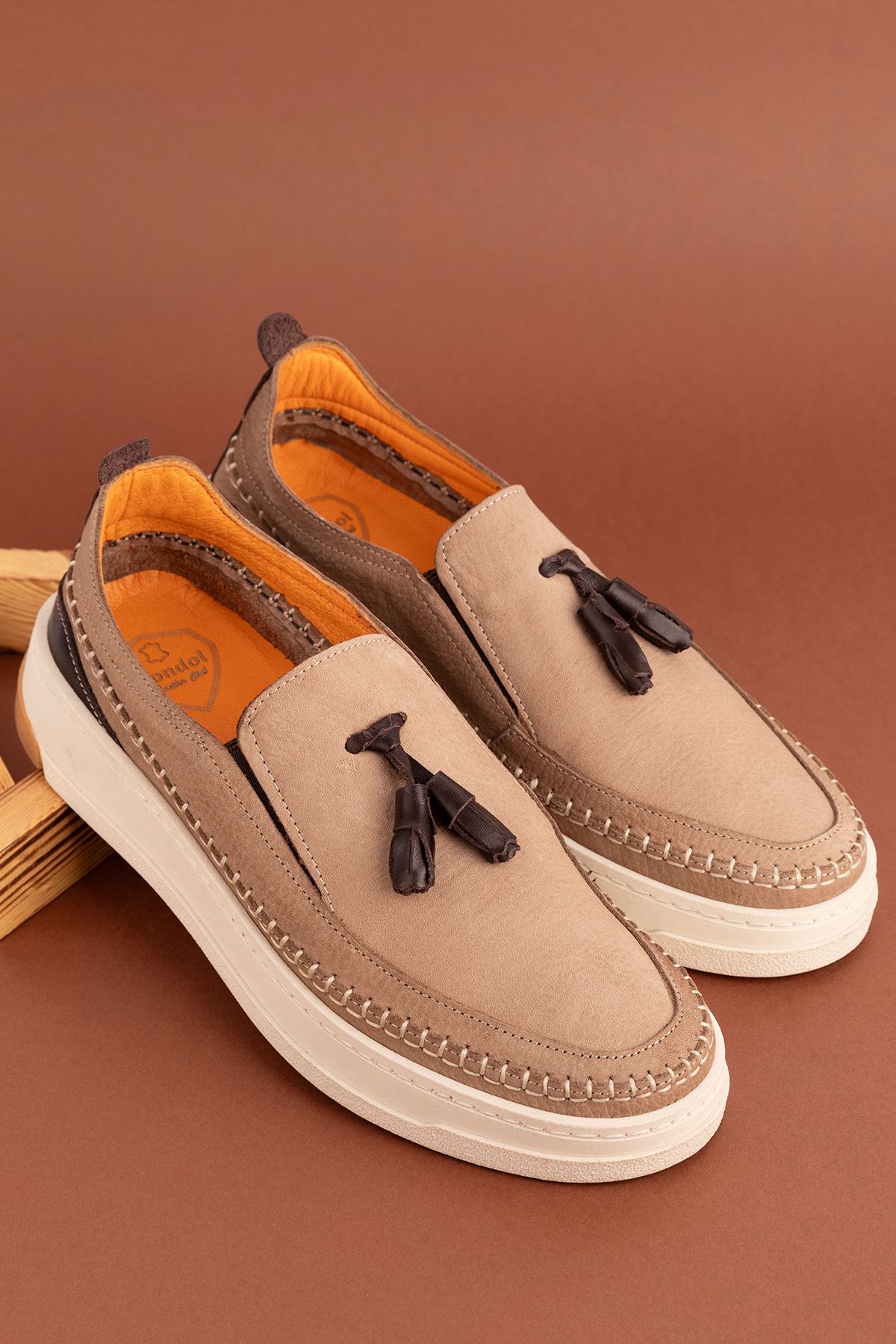 Gondol Içi Dışı Hakiki Deri Hafif Günlük Rahat Ayakkabı src.322 - Görsel 3