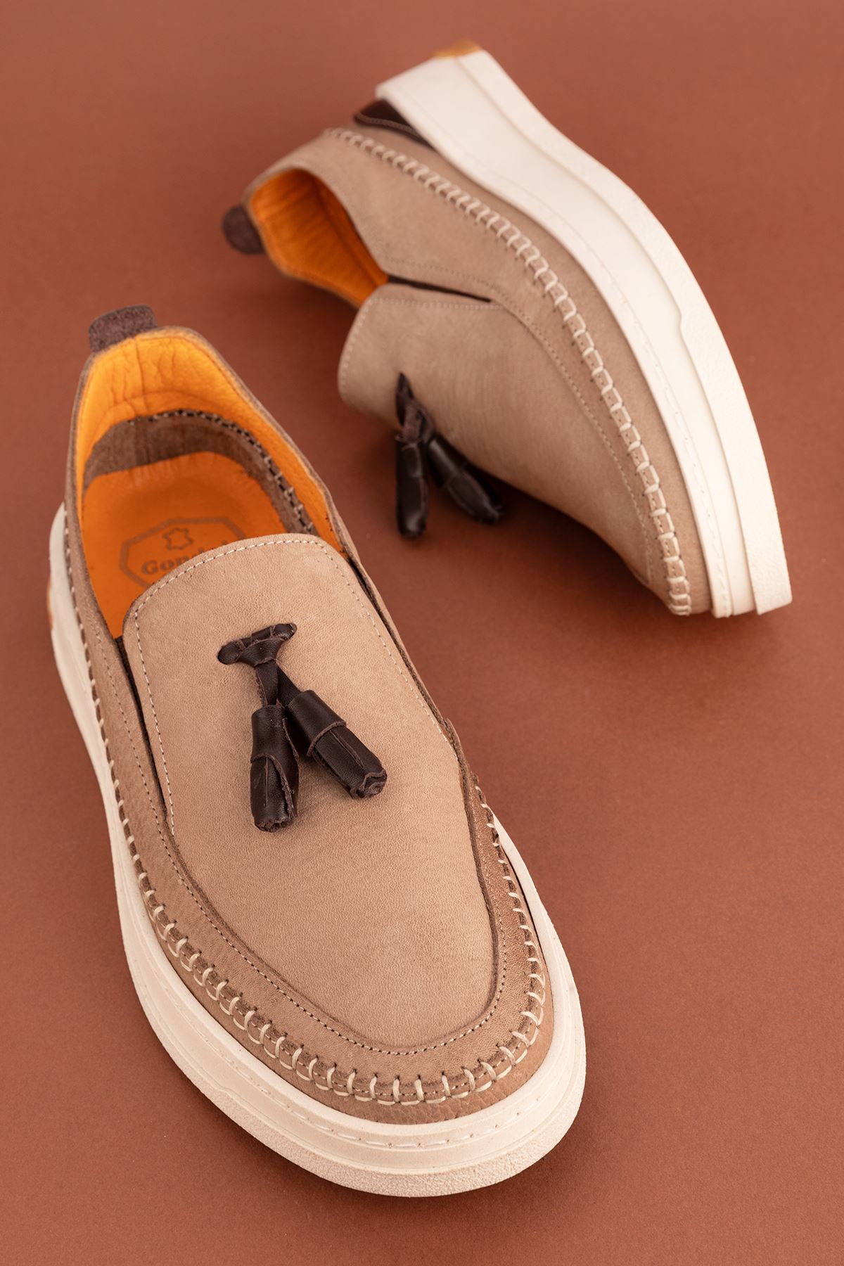 Gondol Içi Dışı Hakiki Deri Hafif Günlük Rahat Ayakkabı src.322 - Görsel 5