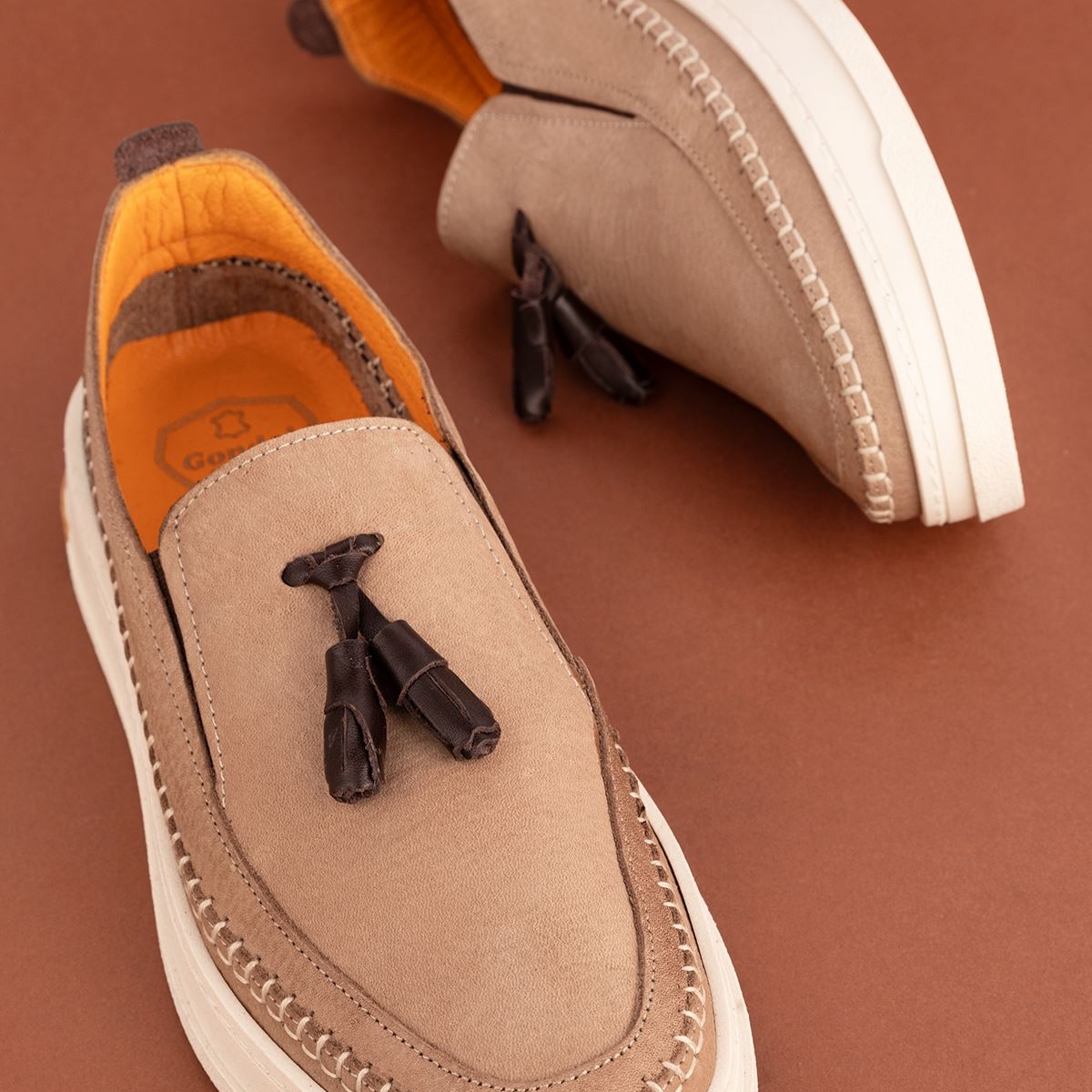 Gondol Içi Dışı Hakiki Deri Hafif Günlük Rahat Ayakkabı src.322 - Görsel 7