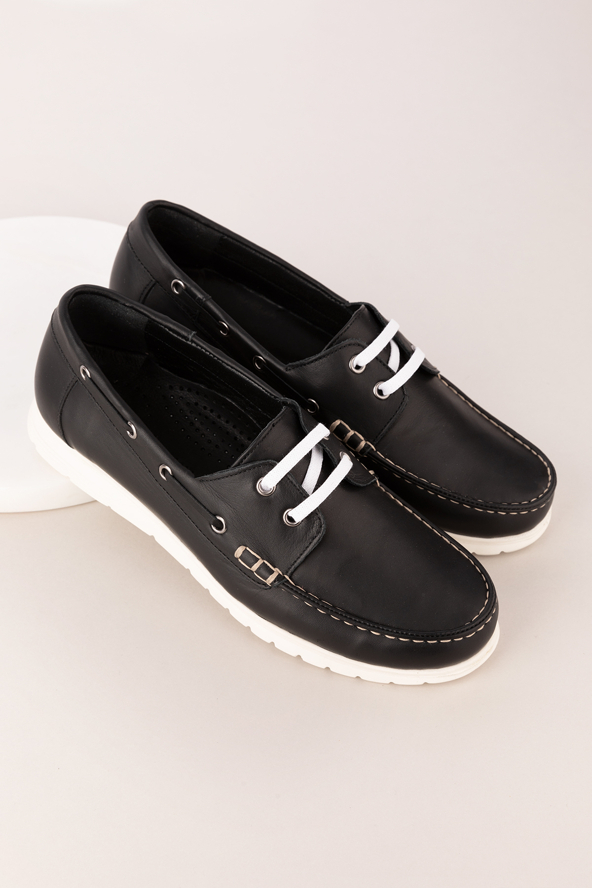 Gondol Kadın İçi Dışı Hakiki Deri Esnek Hafif Rahat Loafer ell.7005 - Görsel 5