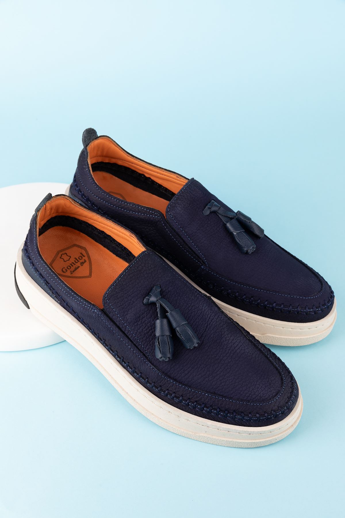 Gondol Içi Dışı Hakiki Deri Hafif Günlük Rahat Ayakkabı src.322 - Görsel 6