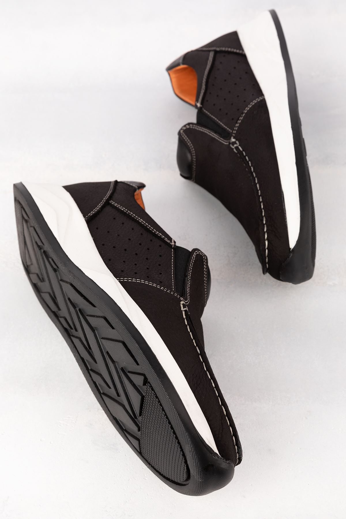 Gondol Içi Dışı Hakiki Deri Günlük Rahat Hafif Ayakkabı src.609 - Görsel 4