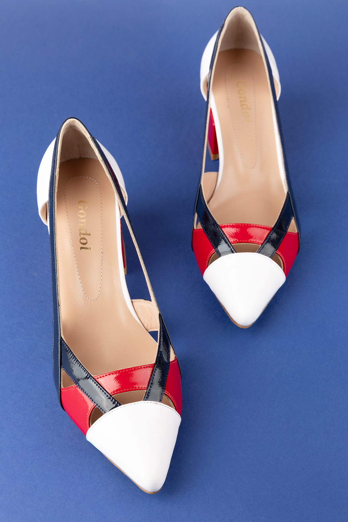 Gondol Kadın Hakiki Deri Renkli Topuklu Ayakkabı ast.6083 - Görsel 2