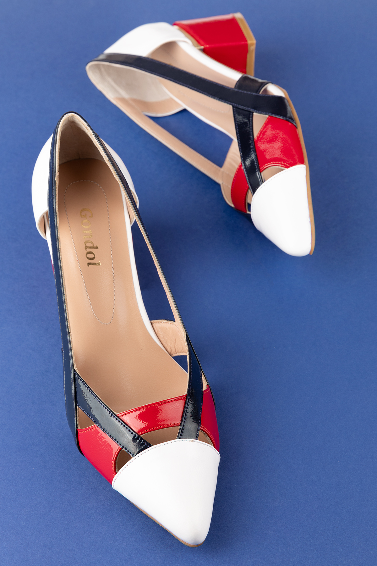 Gondol Kadın Hakiki Deri Renkli Topuklu Ayakkabı ast.6083 - Görsel 4