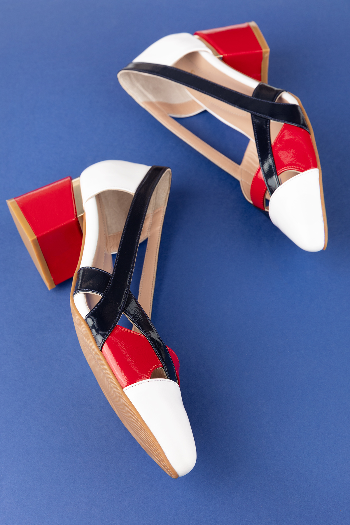 Gondol Kadın Hakiki Deri Renkli Topuklu Ayakkabı ast.6083 - Görsel 5