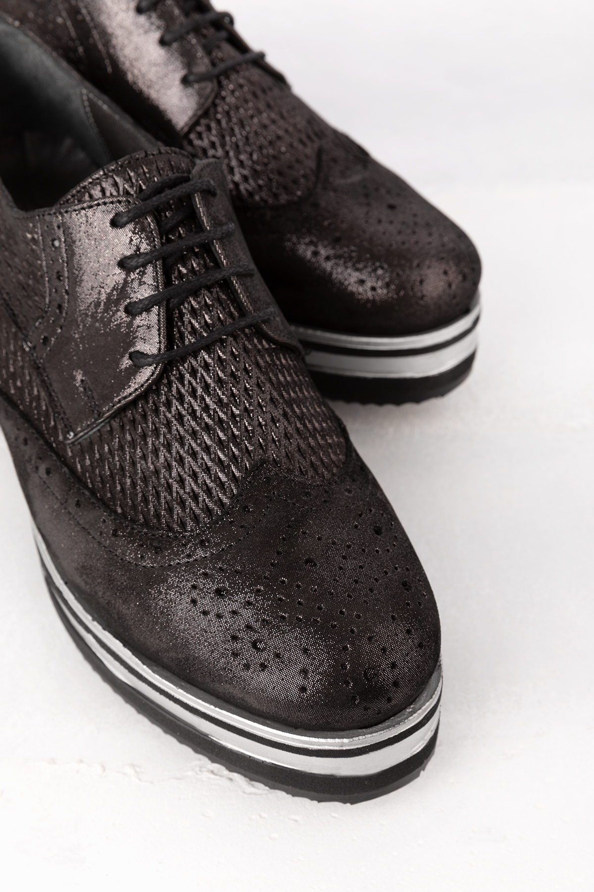 Gondol Kadın Hakiki Deri Anatomik Taban Günlük Ayakkabı ell.6293 - Görsel 6