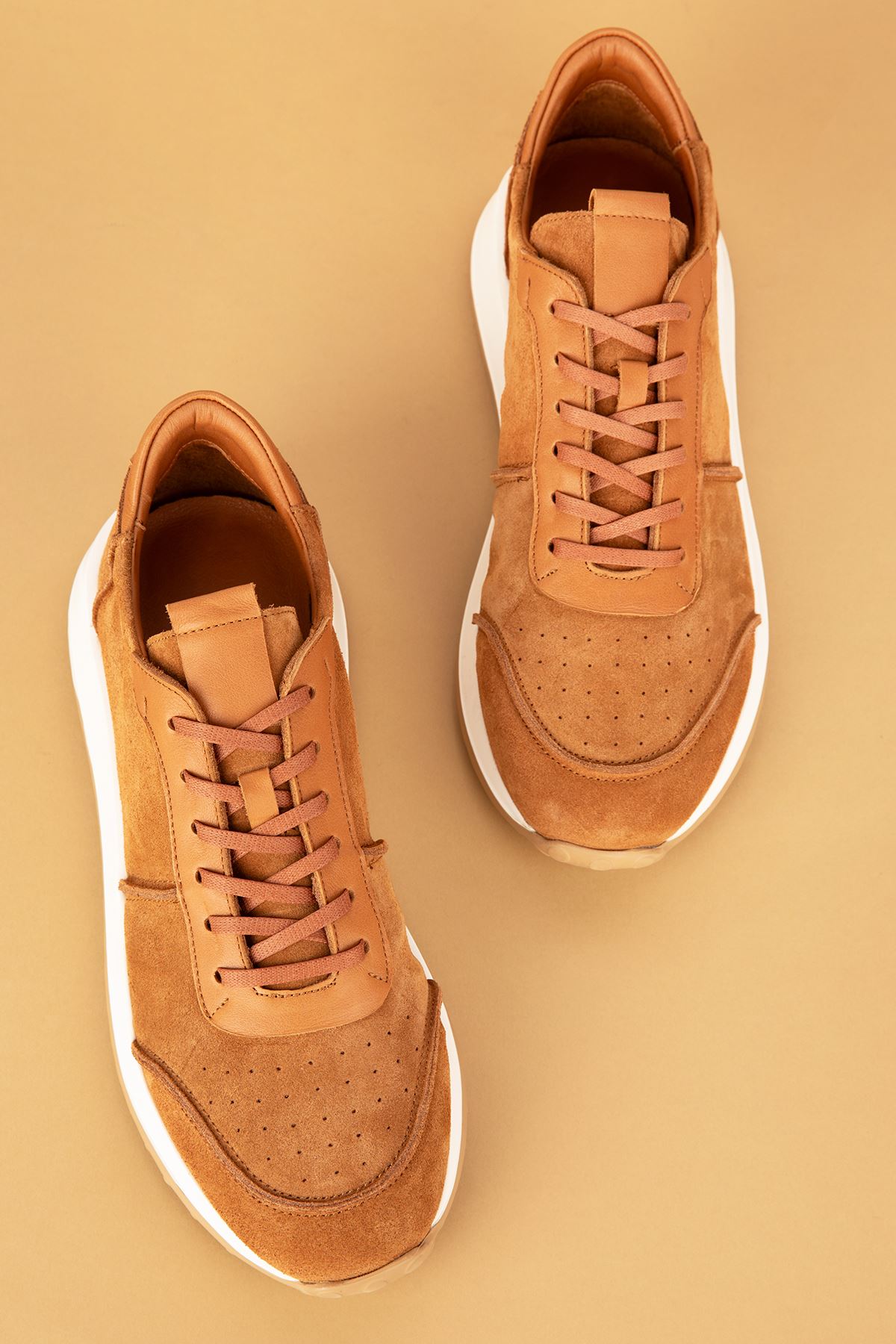 Gondol Erkek Içi Dışı Hakiki Süet Deri Günlük Rahat Ayakkabı tnl.8061 - Görsel 2