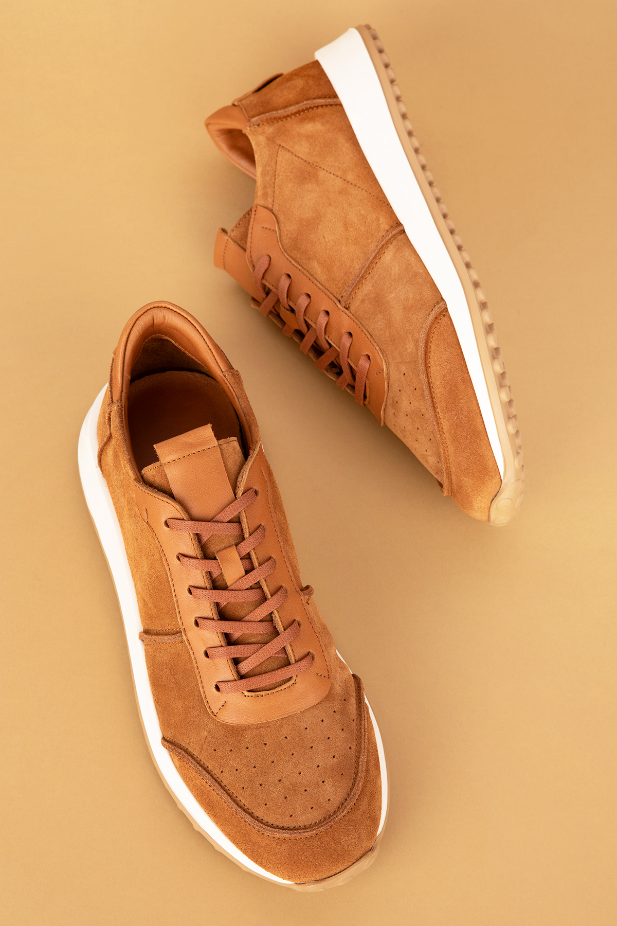 Gondol Erkek Içi Dışı Hakiki Süet Deri Günlük Rahat Ayakkabı tnl.8061 - Görsel 4