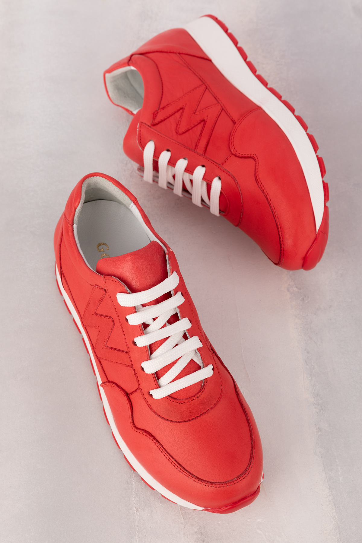 Gondol Içi Dışı Hakiki Deri Anatomik Taban Spor Ayakkabı flf.444 - Görsel 3