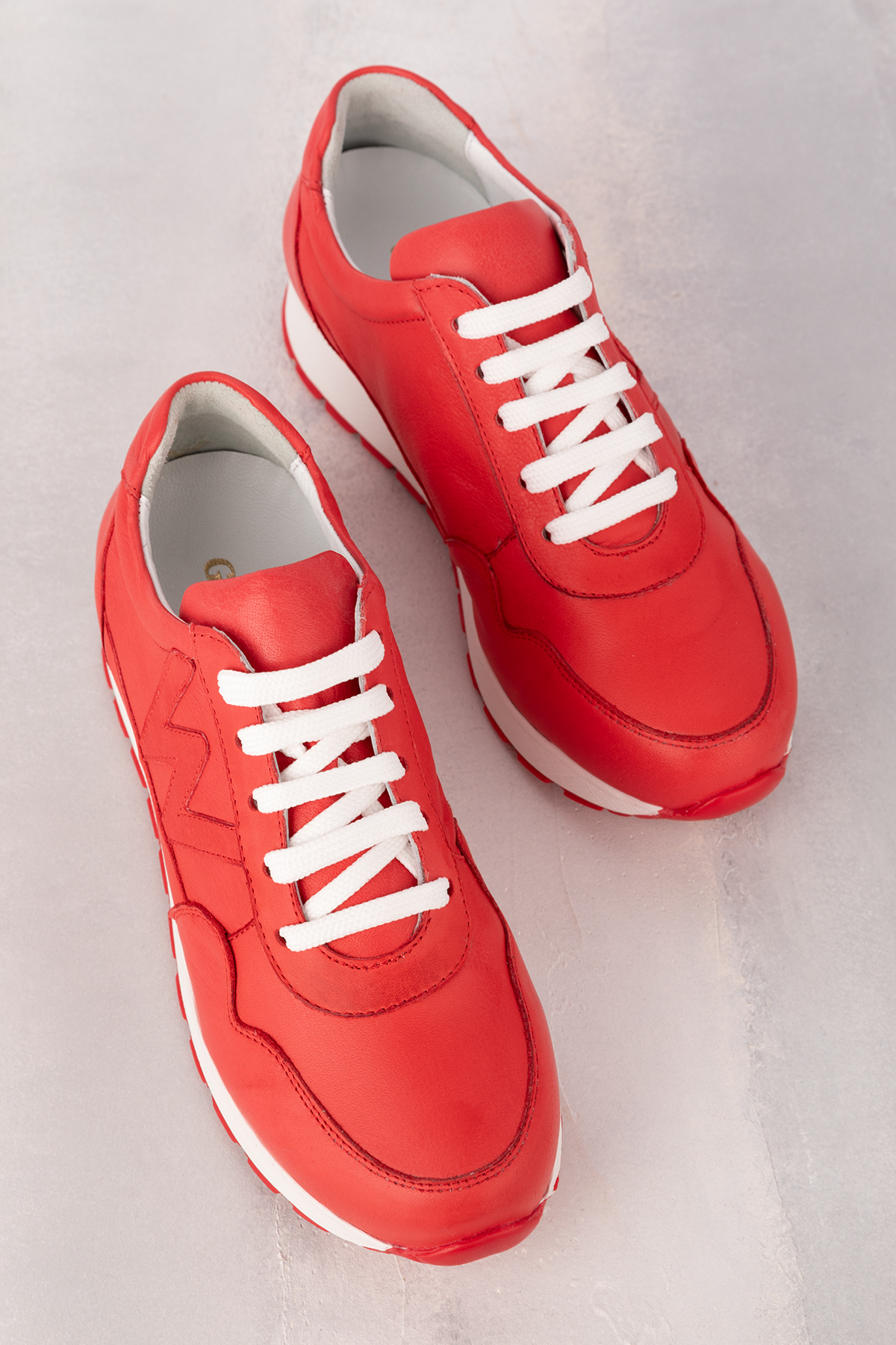 Gondol Içi Dışı Hakiki Deri Anatomik Taban Spor Ayakkabı flf.444 - Görsel 4