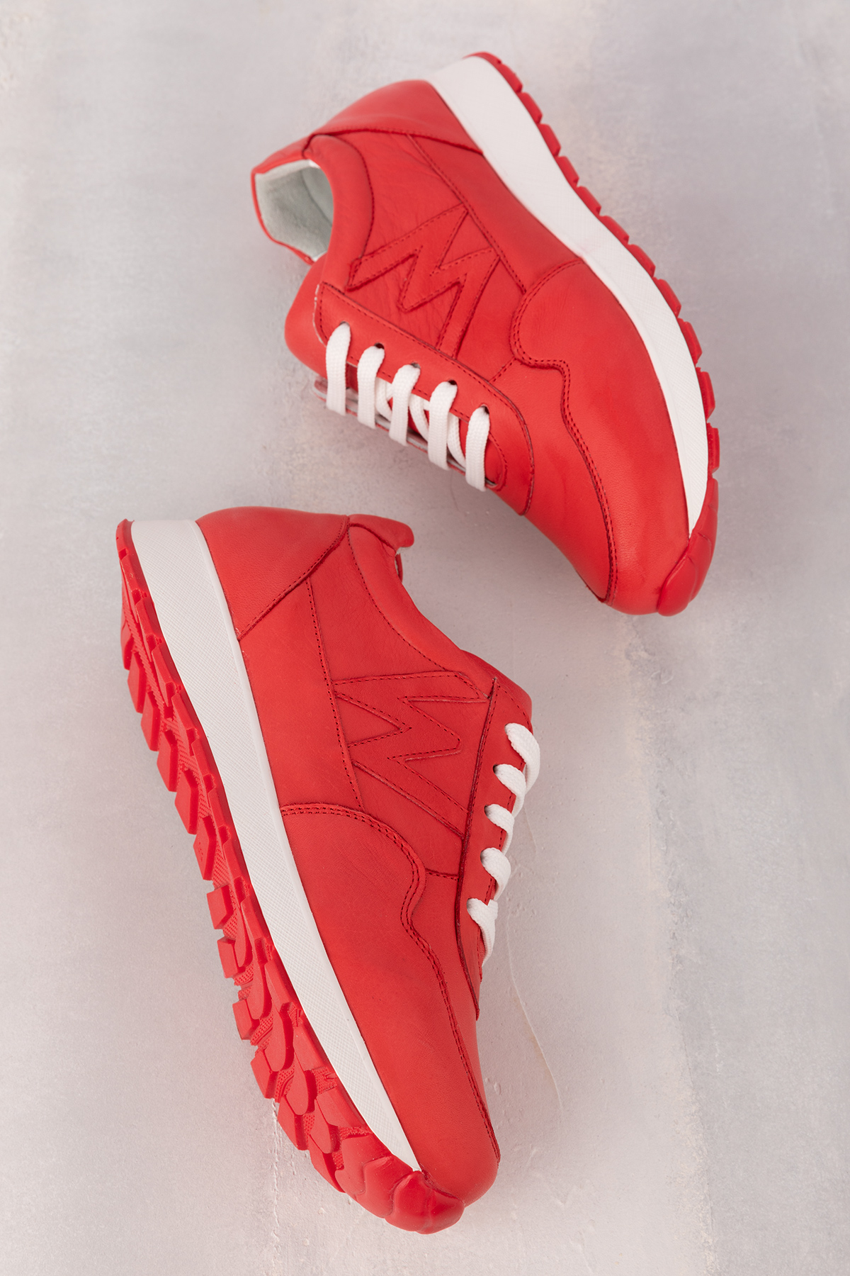 Gondol Içi Dışı Hakiki Deri Anatomik Taban Spor Ayakkabı flf.444 - Görsel 5