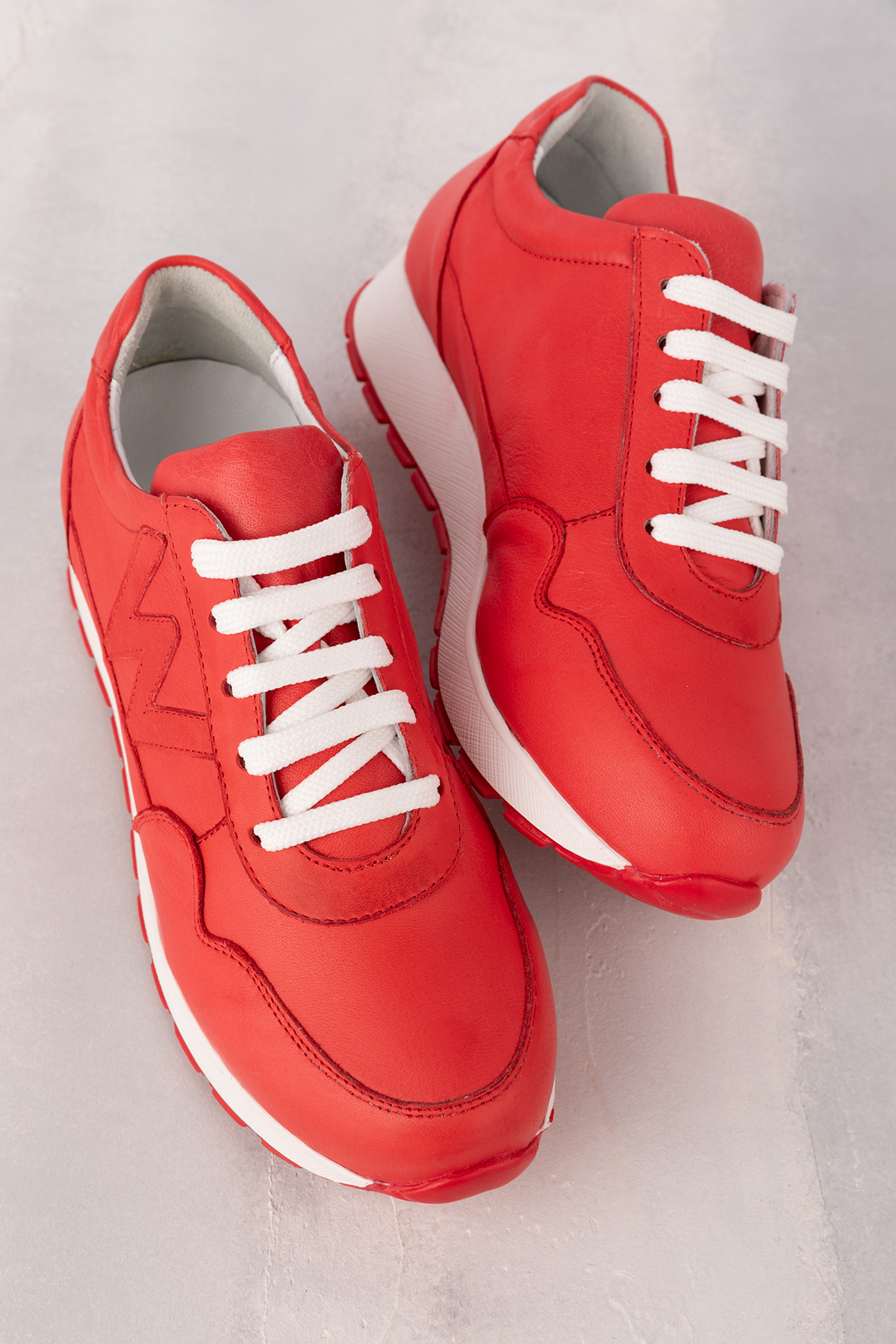 Gondol Içi Dışı Hakiki Deri Anatomik Taban Spor Ayakkabı flf.444 - Görsel 6