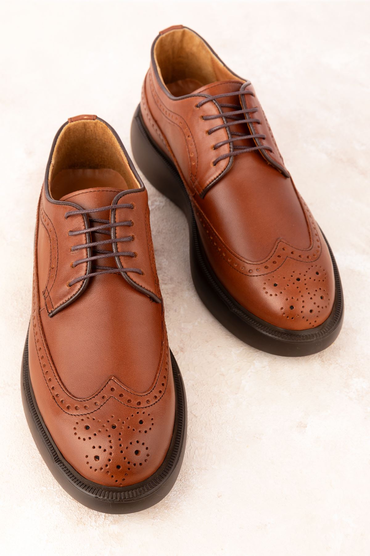 Gondol Içi Dışı Hakiki Deri Anatomik Taban Casual Ayakkabı SRC.09 - Görsel 3