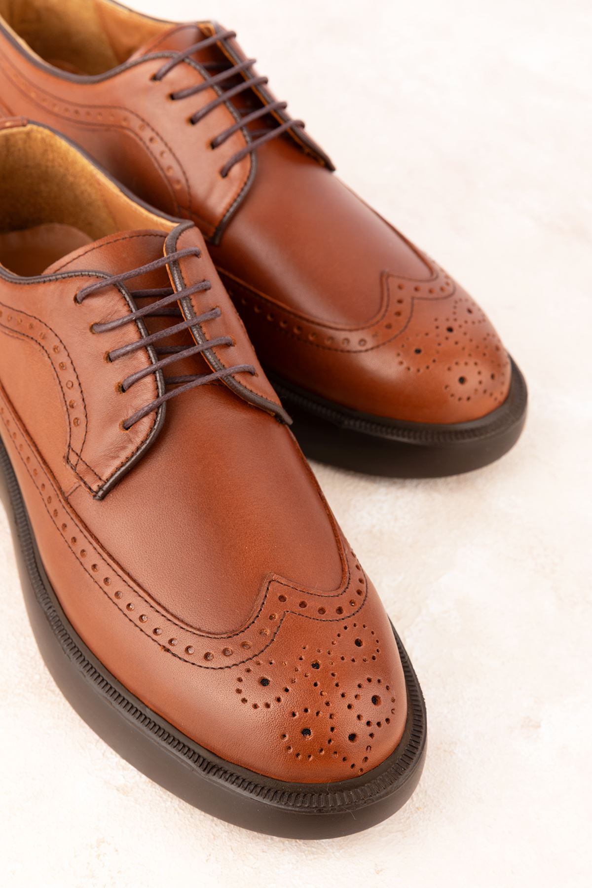 Gondol Içi Dışı Hakiki Deri Anatomik Taban Casual Ayakkabı SRC.09 - Görsel 5