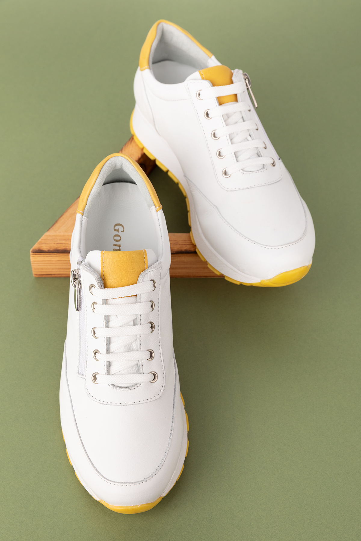 Gondol Içi Dışı Hakiki Deri Anatomik Taban Spor Ayakkabı gnd.67117 - Görsel 5