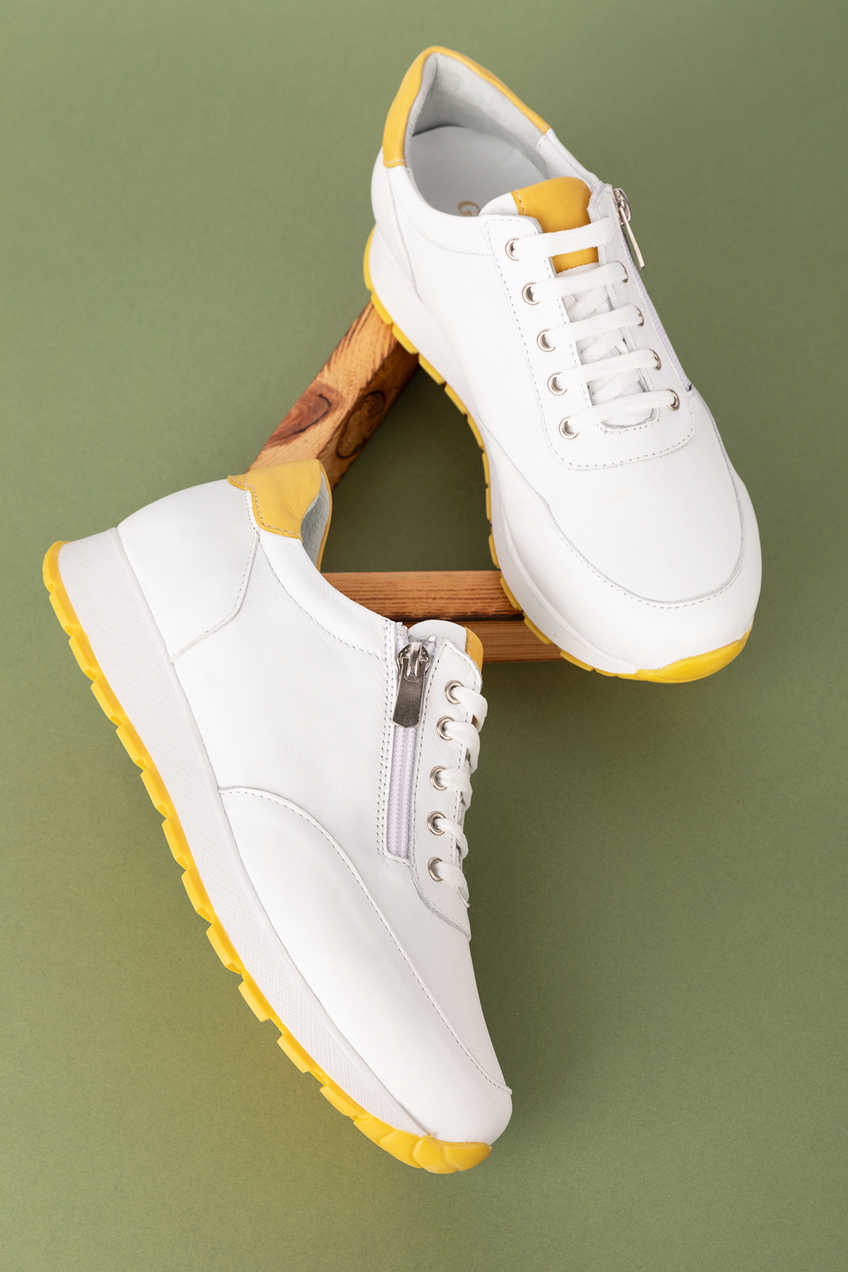 Gondol Içi Dışı Hakiki Deri Anatomik Taban Spor Ayakkabı gnd.67117 - Görsel 6