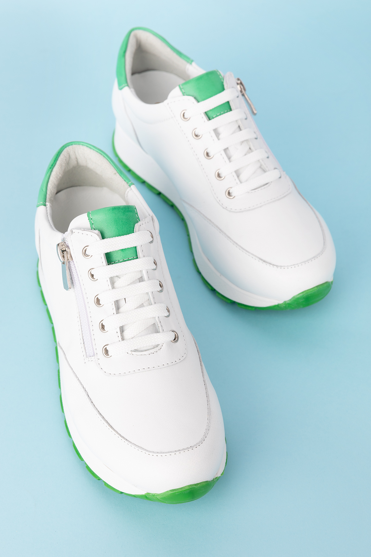 Gondol Içi Dışı Hakiki Deri Anatomik Taban Spor Ayakkabı gnd.67117 - Görsel 2