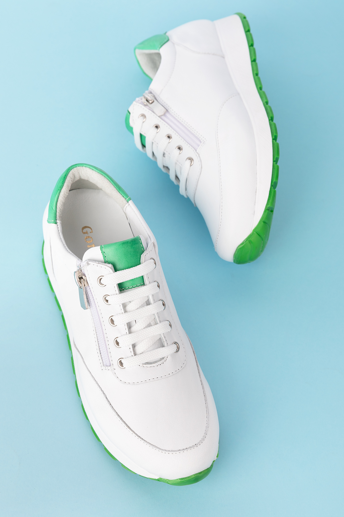 Gondol Içi Dışı Hakiki Deri Anatomik Taban Spor Ayakkabı gnd.67117 - Görsel 5