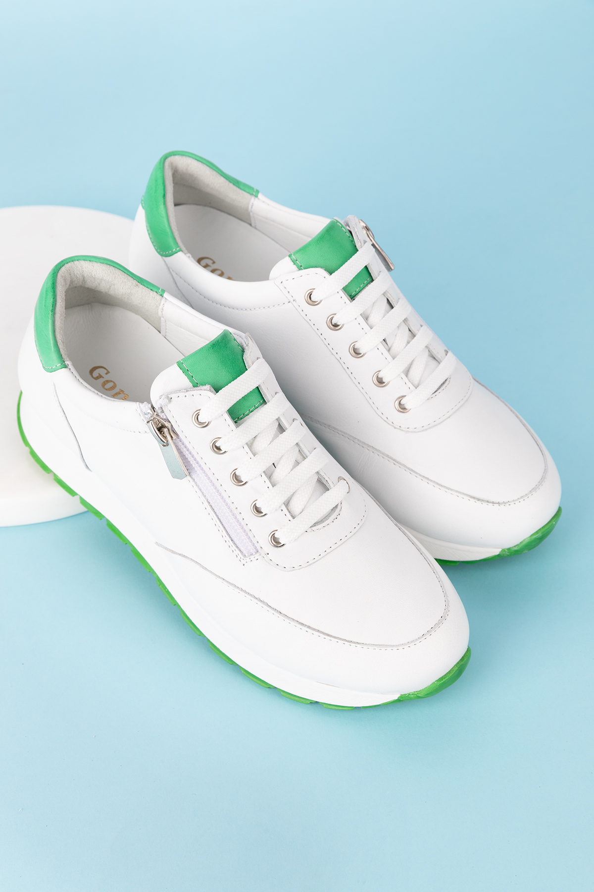 Gondol Içi Dışı Hakiki Deri Anatomik Taban Spor Ayakkabı gnd.67117 - Görsel 6