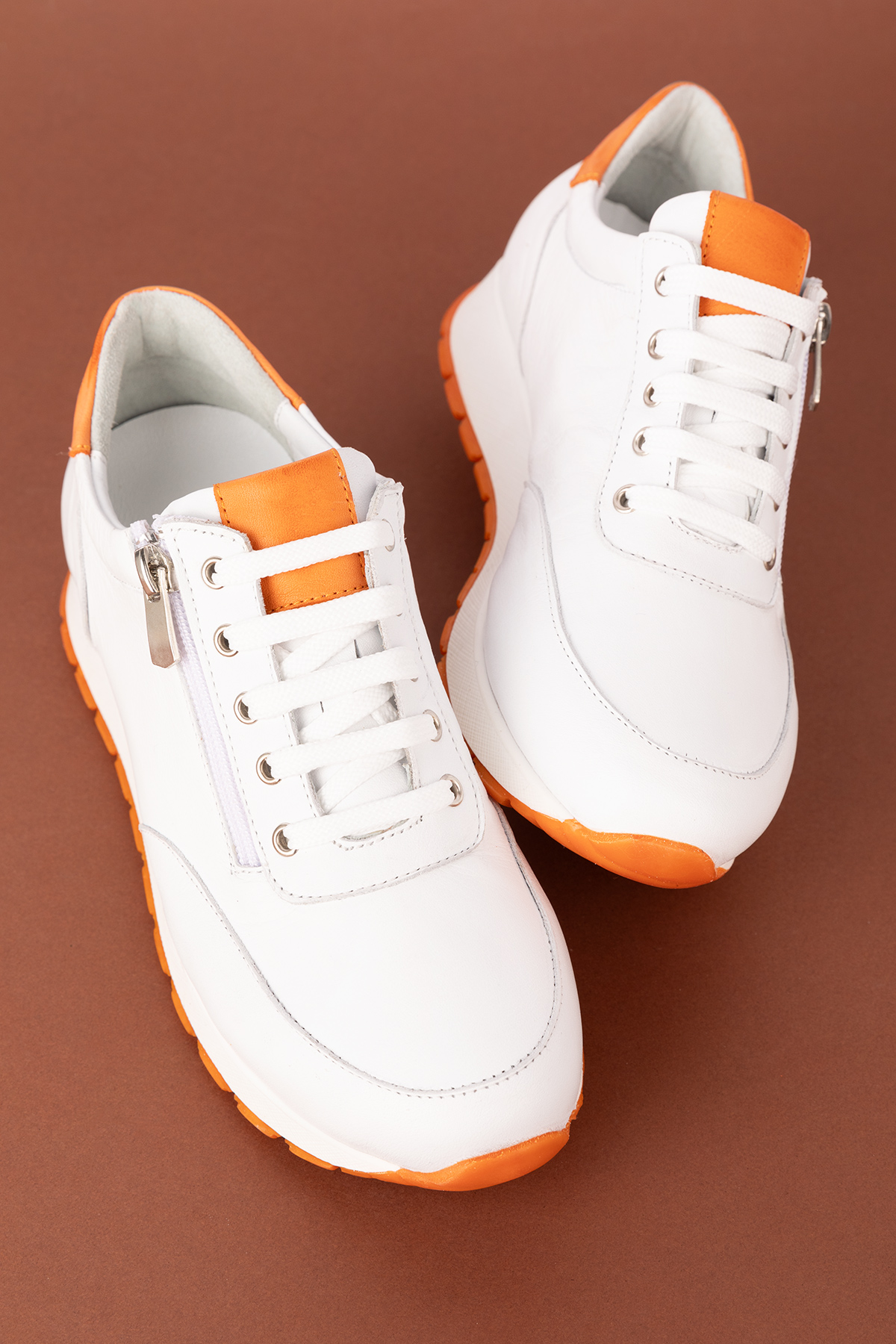 Gondol Içi Dışı Hakiki Deri Anatomik Taban Spor Ayakkabı gnd.67117 - Görsel 2