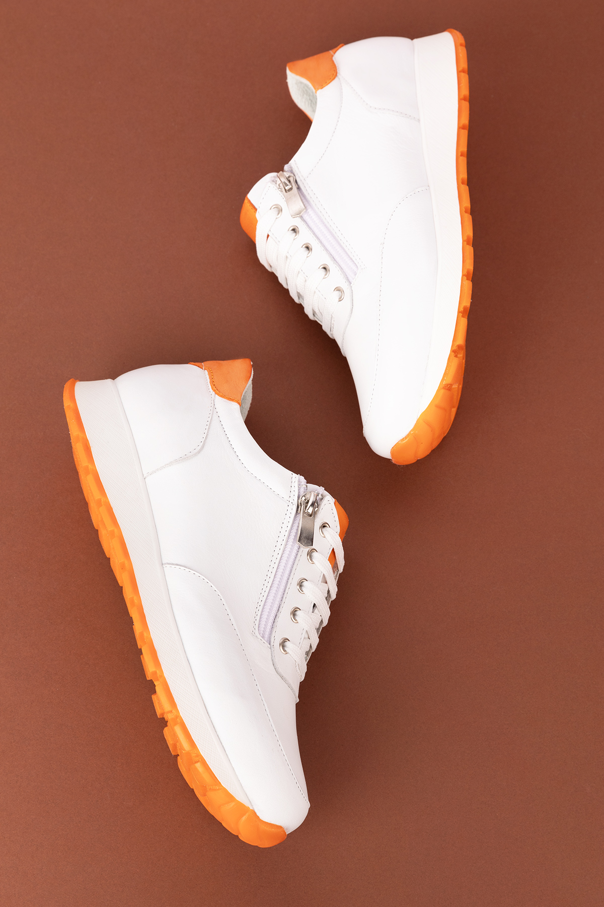 Gondol Içi Dışı Hakiki Deri Anatomik Taban Spor Ayakkabı gnd.67117 - Görsel 4