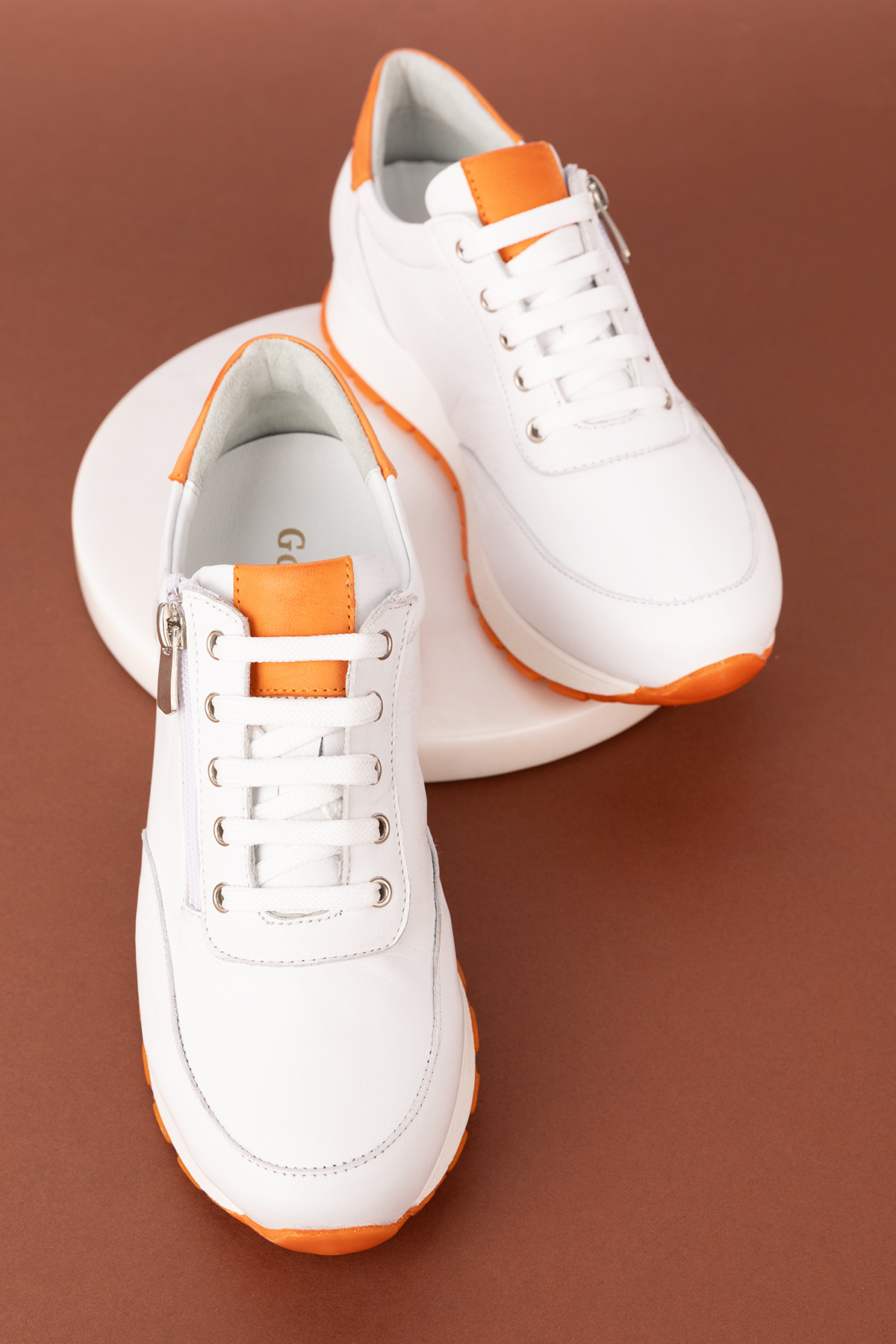 Gondol Içi Dışı Hakiki Deri Anatomik Taban Spor Ayakkabı gnd.67117 - Görsel 7