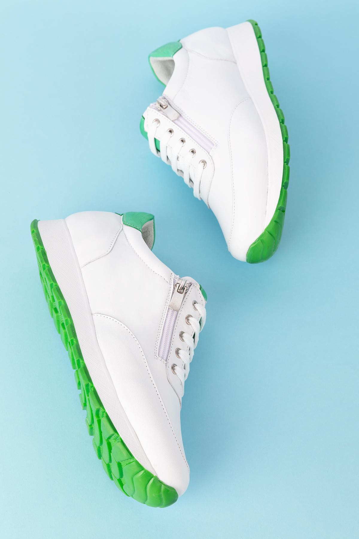 Gondol Içi Dışı Hakiki Deri Anatomik Taban Spor Ayakkabı gnd.67117 - Görsel 9