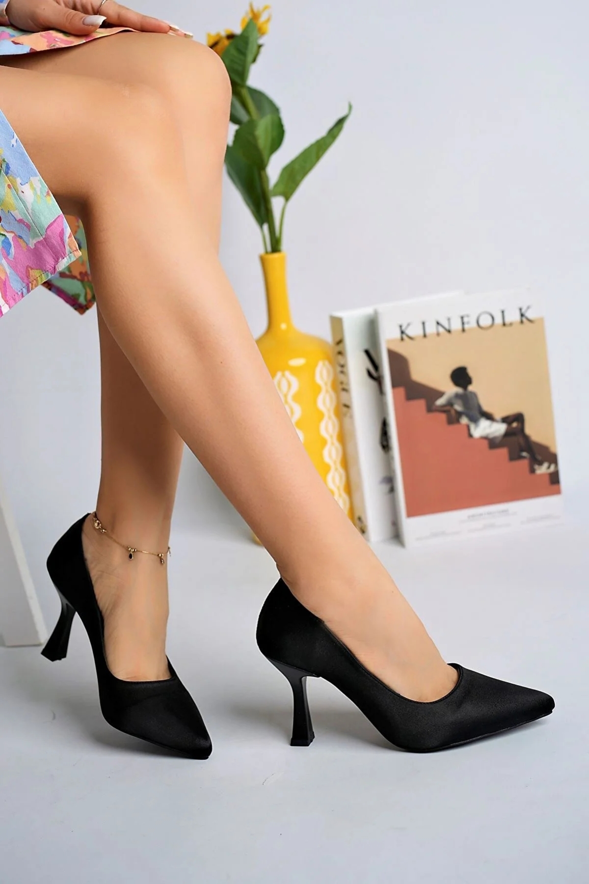 New Angel 820 Kadın Klasik Topuklu Stiletto - Görsel 2