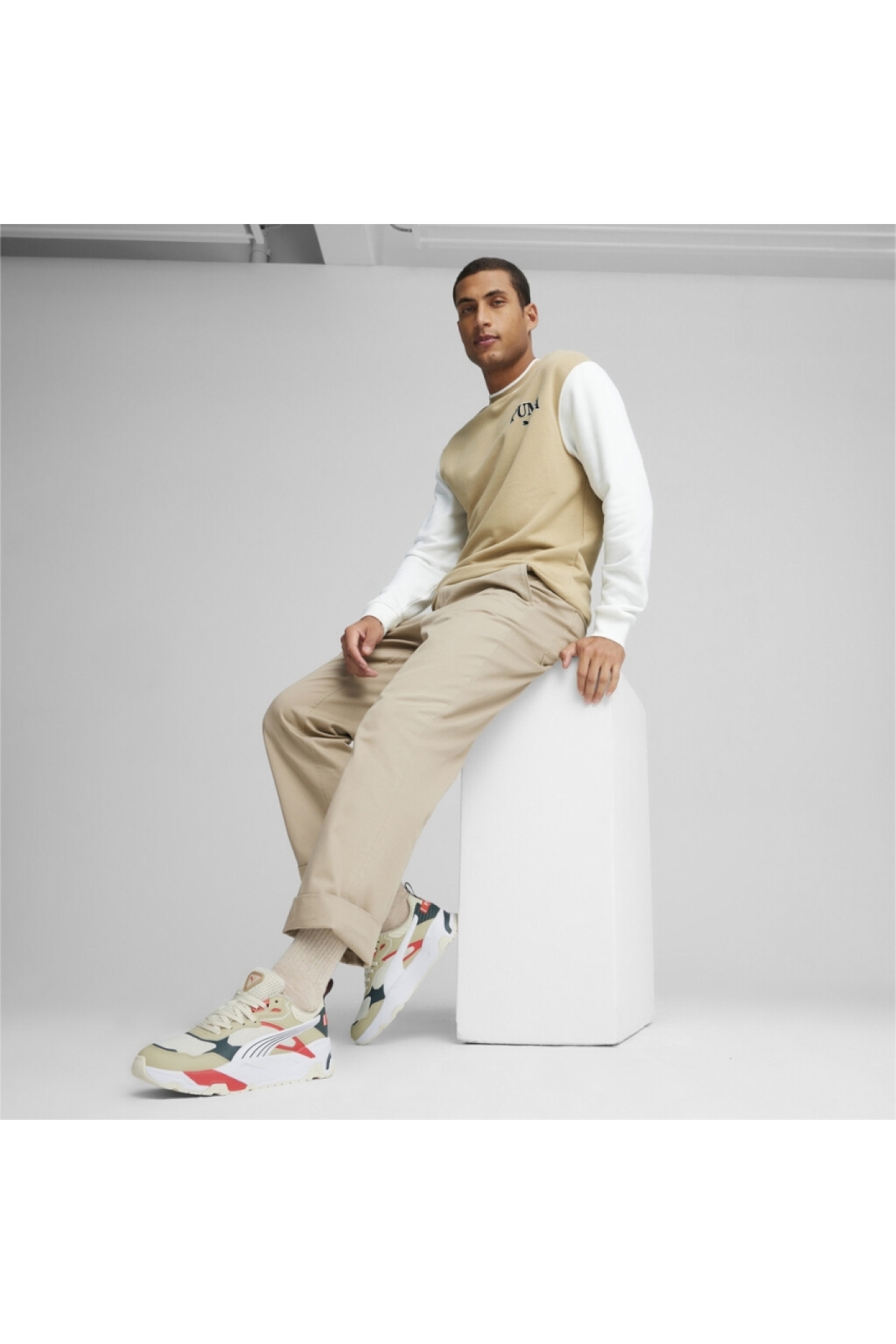 Trinity Desert Road Erkek Spor Ayakkabı 39526201 Bej - Görsel 2