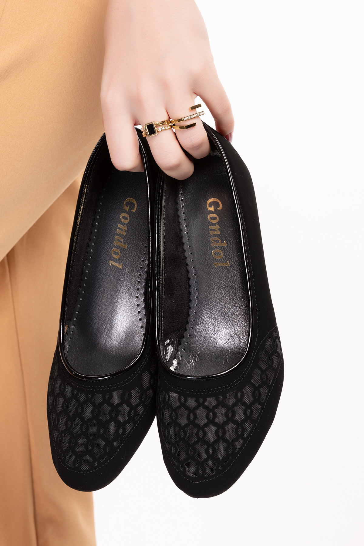 Gondol Transparan Ayrıntılı Ev Ayakkabı dmr.195 - Görsel 7