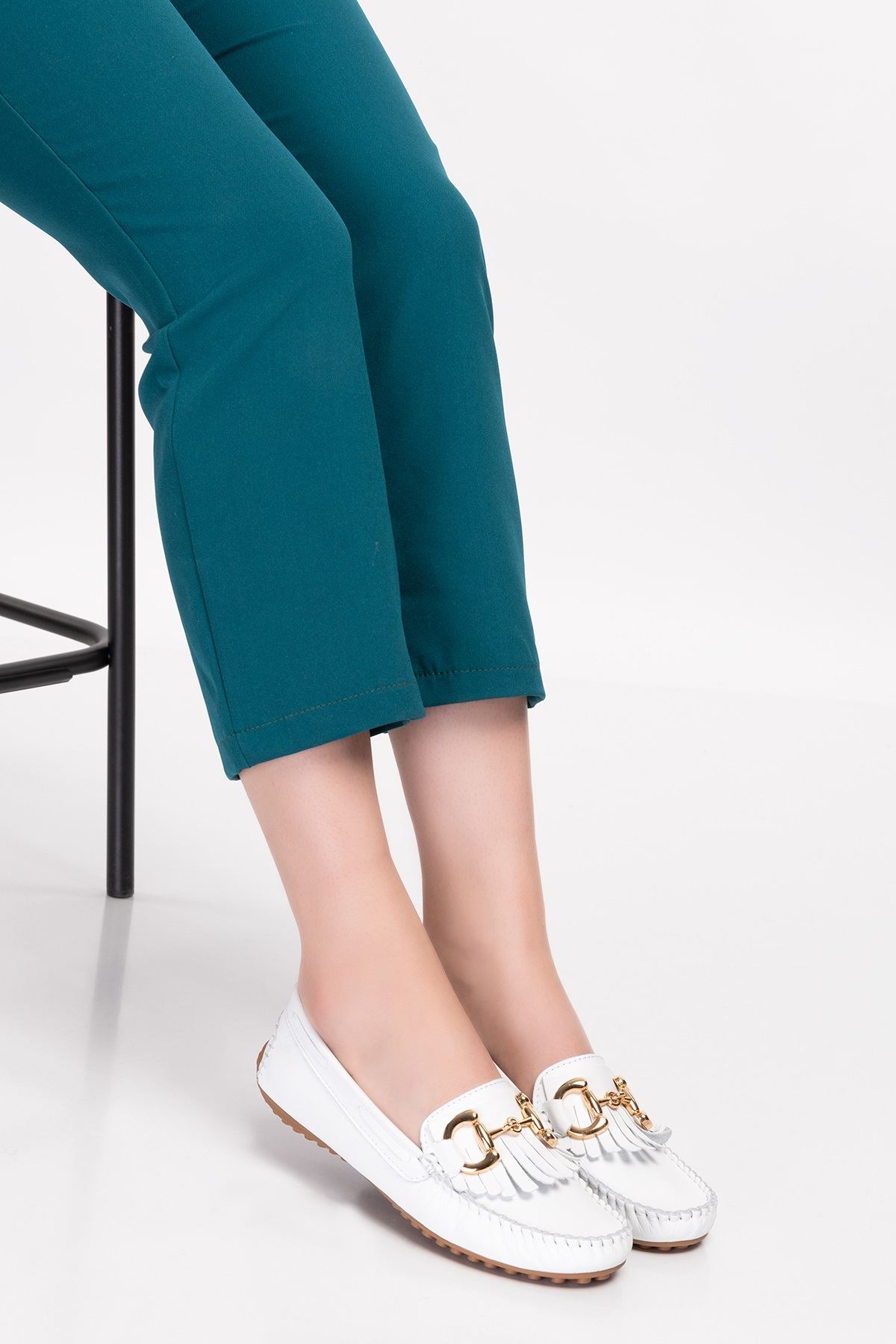 Gondol Hakiki Deri Süet Esnek Hafif Rahat Loafer sw.755 - Görsel 2