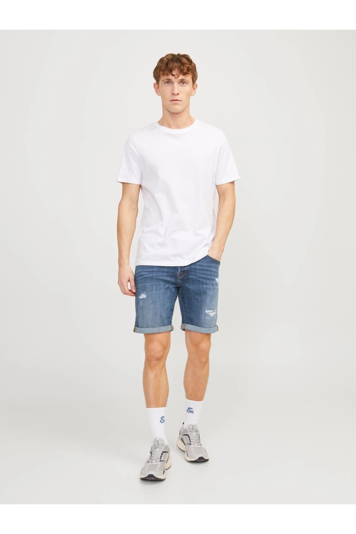 Jack&Jones Jjırick Jjfox Erkek Jean Şort