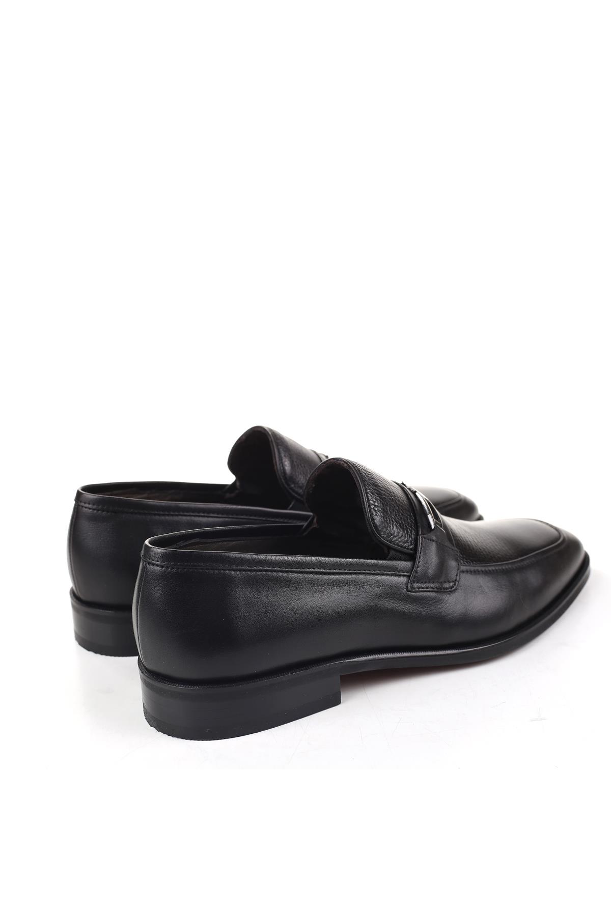 PapuçSepeti 3728 Hakiki Deri Bağcıksız Klasik Erkek Ayakkabı - Görsel 5