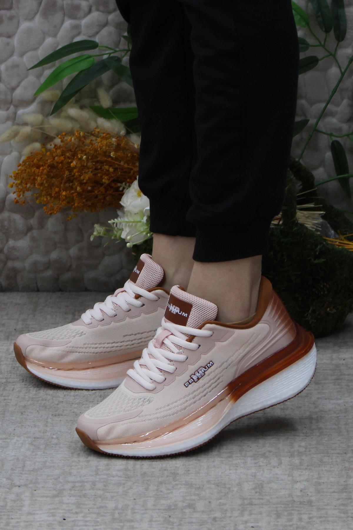 241 1674 Rahat Orijinal Ürün Hafif Yürüyüş Koşu Kadın Spor Ayakkabı - Görsel 4