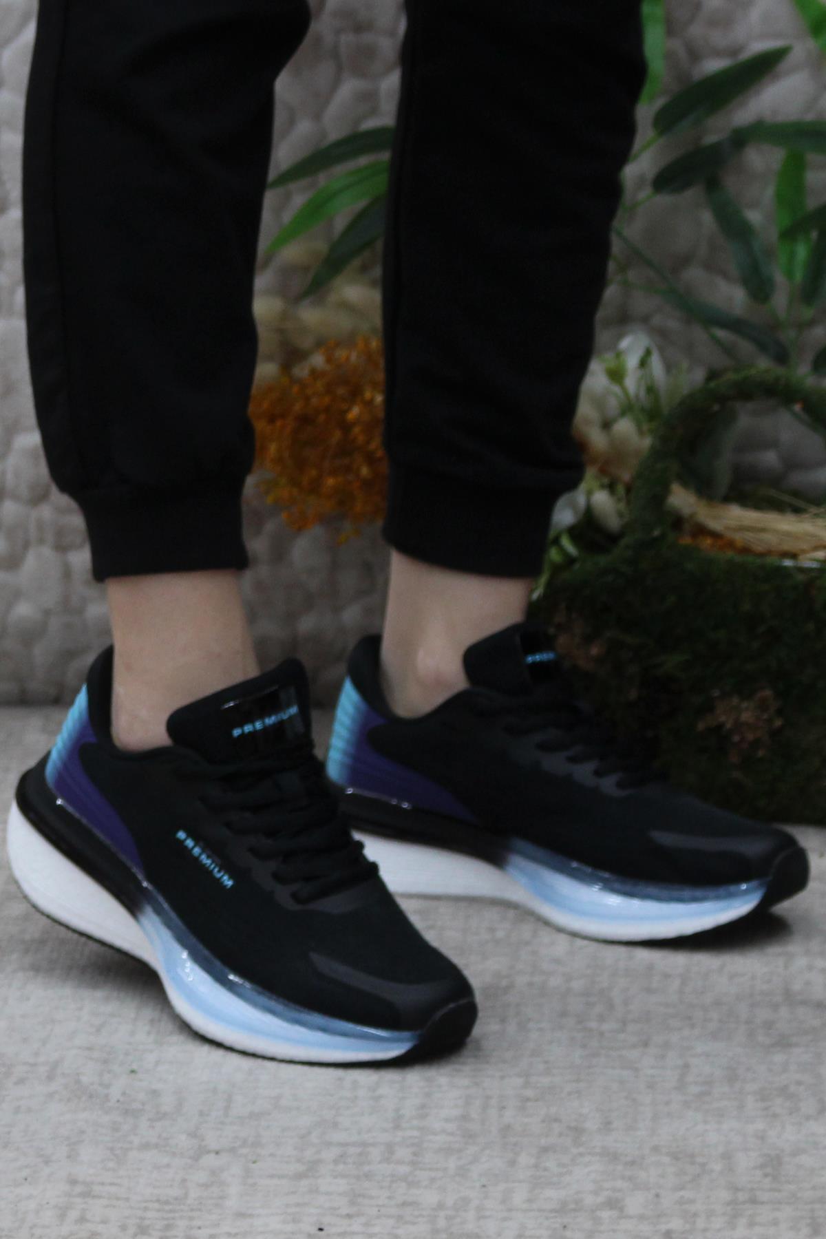 241 1674 Rahat Orijinal Ürün Hafif Yürüyüş Koşu Kadın Spor Ayakkabı - Görsel 3