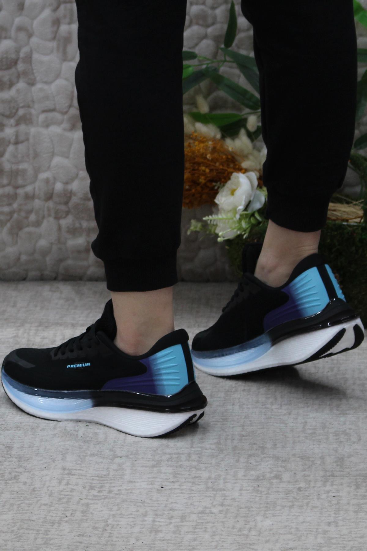 241 1674 Rahat Orijinal Ürün Hafif Yürüyüş Koşu Kadın Spor Ayakkabı - Görsel 5