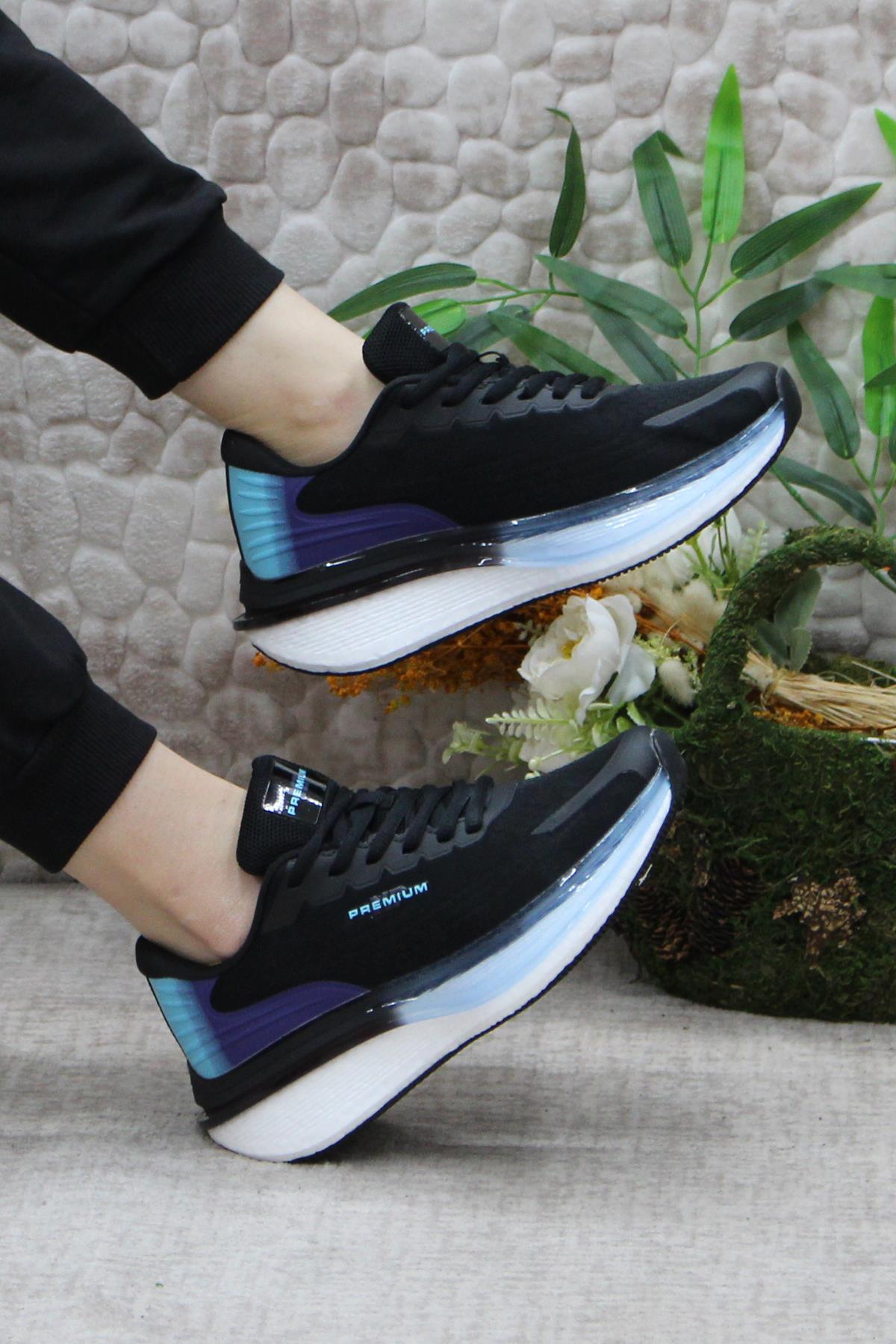 241 1674 Rahat Orijinal Ürün Hafif Yürüyüş Koşu Kadın Spor Ayakkabı - Görsel 6