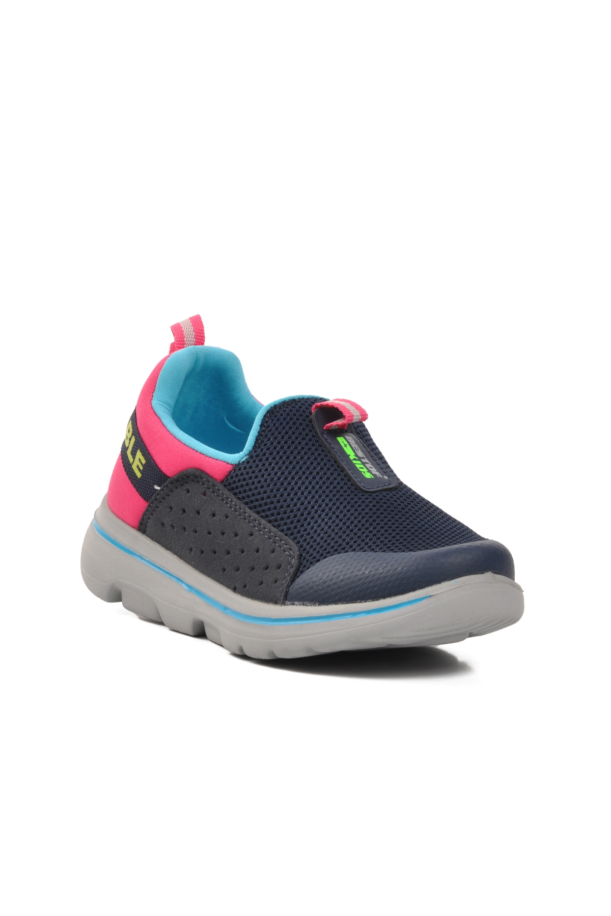 BST-B82-P Lacivert-Fuşya Çocuk Spor Ayakkabı - Görsel 4