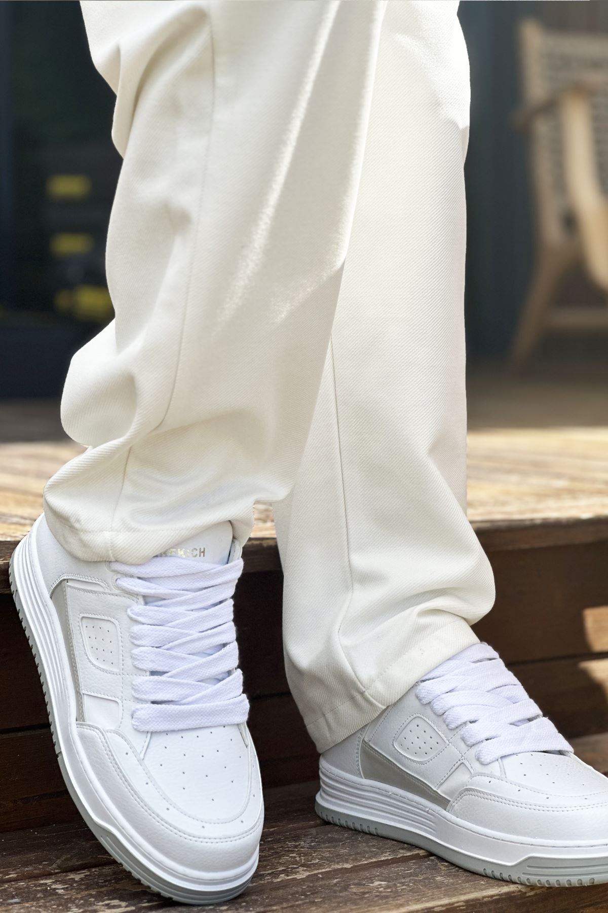 CH2410 CBT Avax Erkek Spor Ayakkabı BEYAZ - Görsel 4