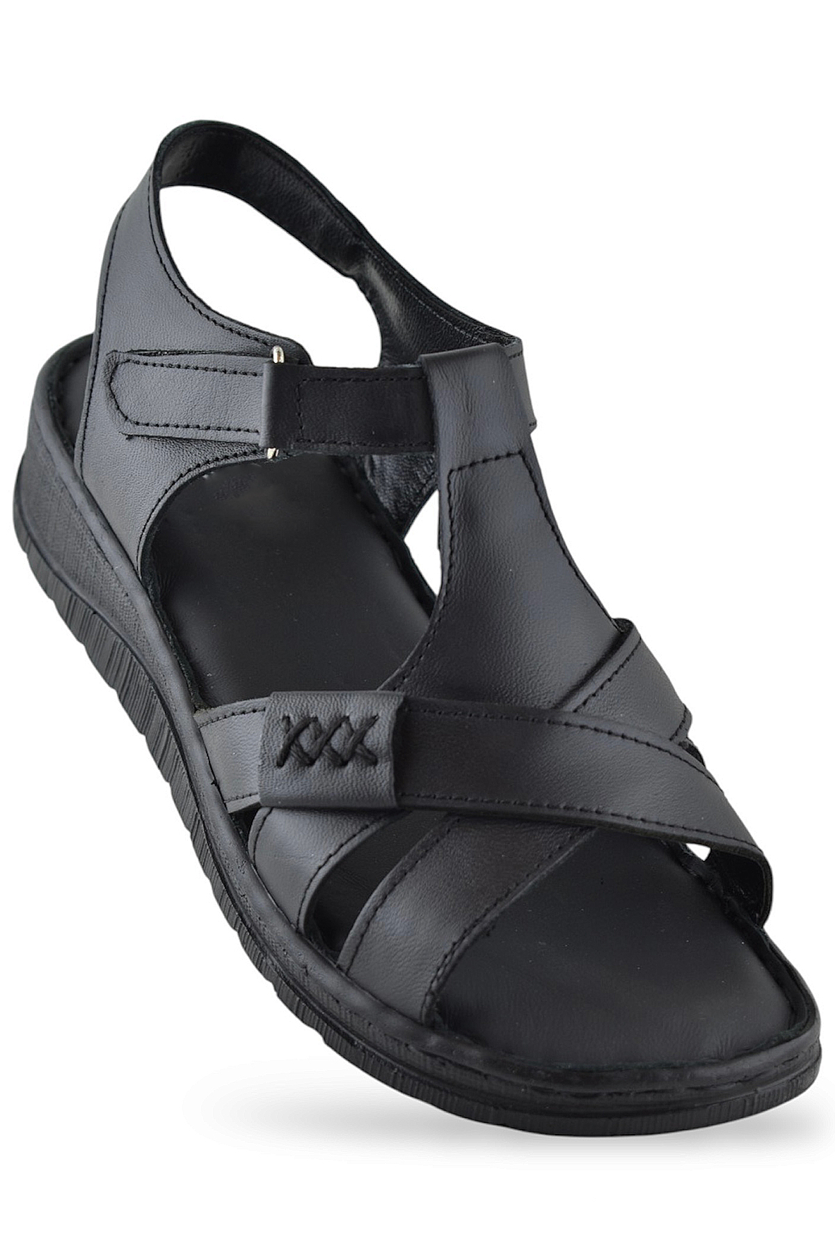 8149 TAM ORTOPEDİK Hakiki Deri Kadın Sandalet Deri Sandalet İvazn - Görsel 3