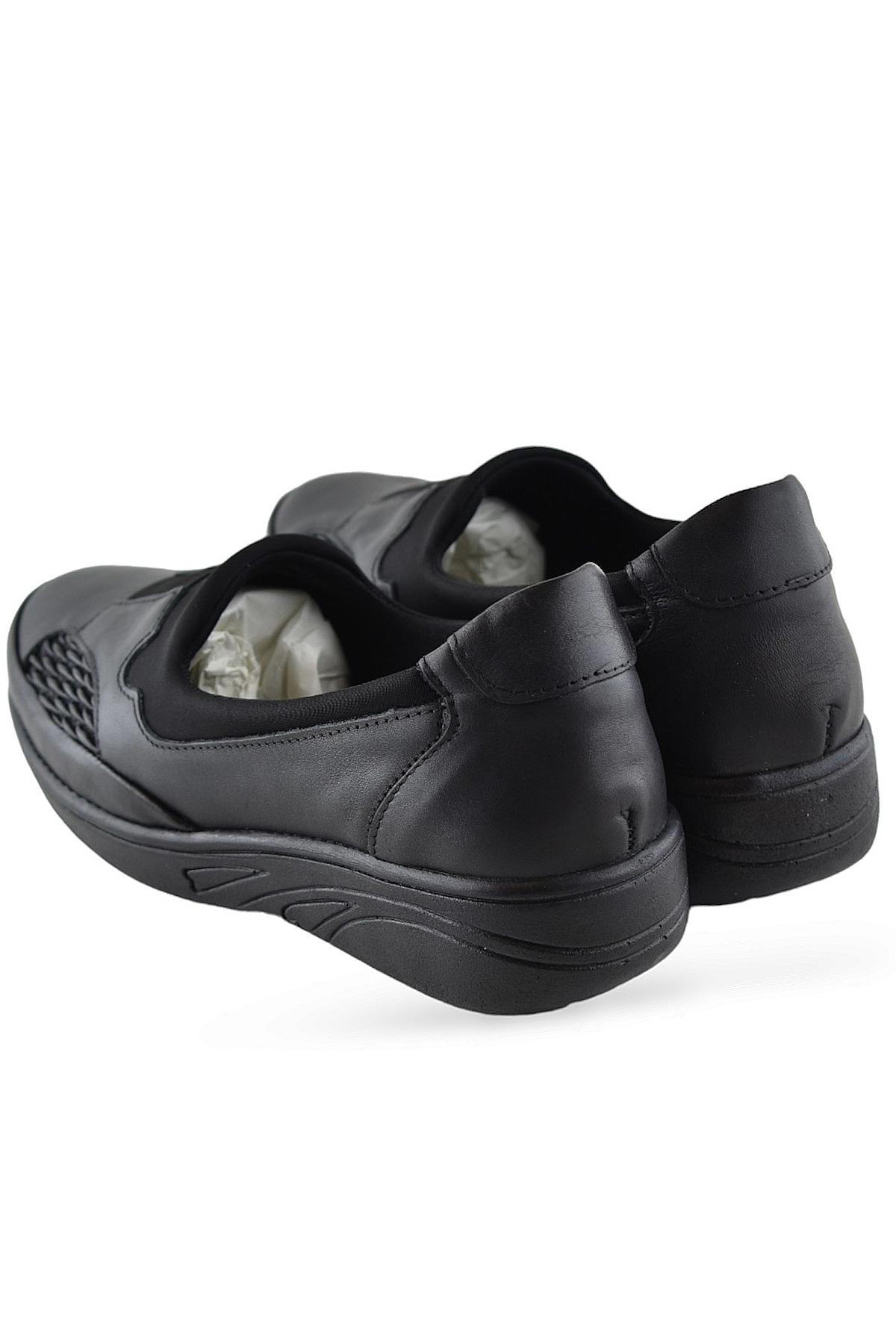 4217 Tam Ortopedik Taban Günlük Hakiki Deri Kadın Ayakkabı Anne Ayakkabısı - Görsel 6