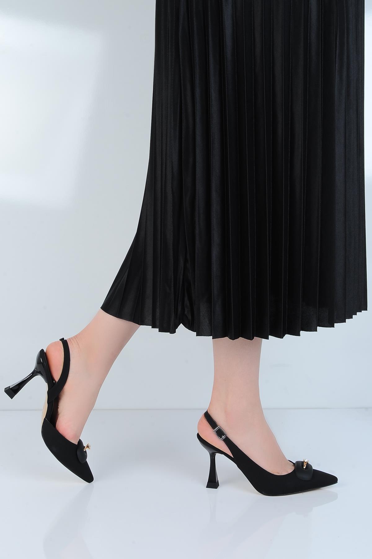 Tektaş 9 Cm Topuklu Kadın Ayakkabı - Görsel 3