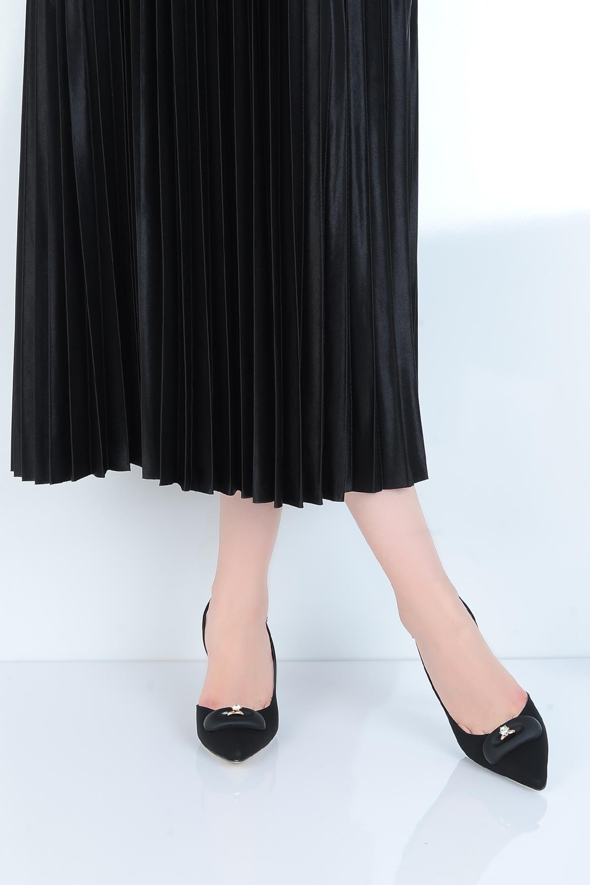 Tektaş 9 Cm Topuklu Kadın Ayakkabı - Görsel 4