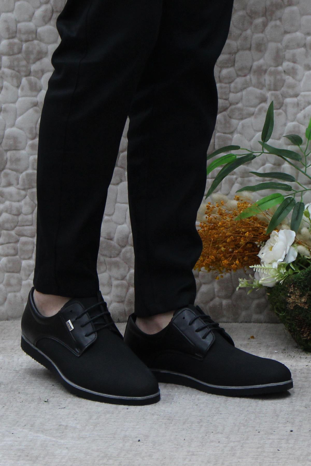 Cntr 682 Rahat Hafif Baskılı Bağçıklı Erkek Ayakkabı - Görsel 3