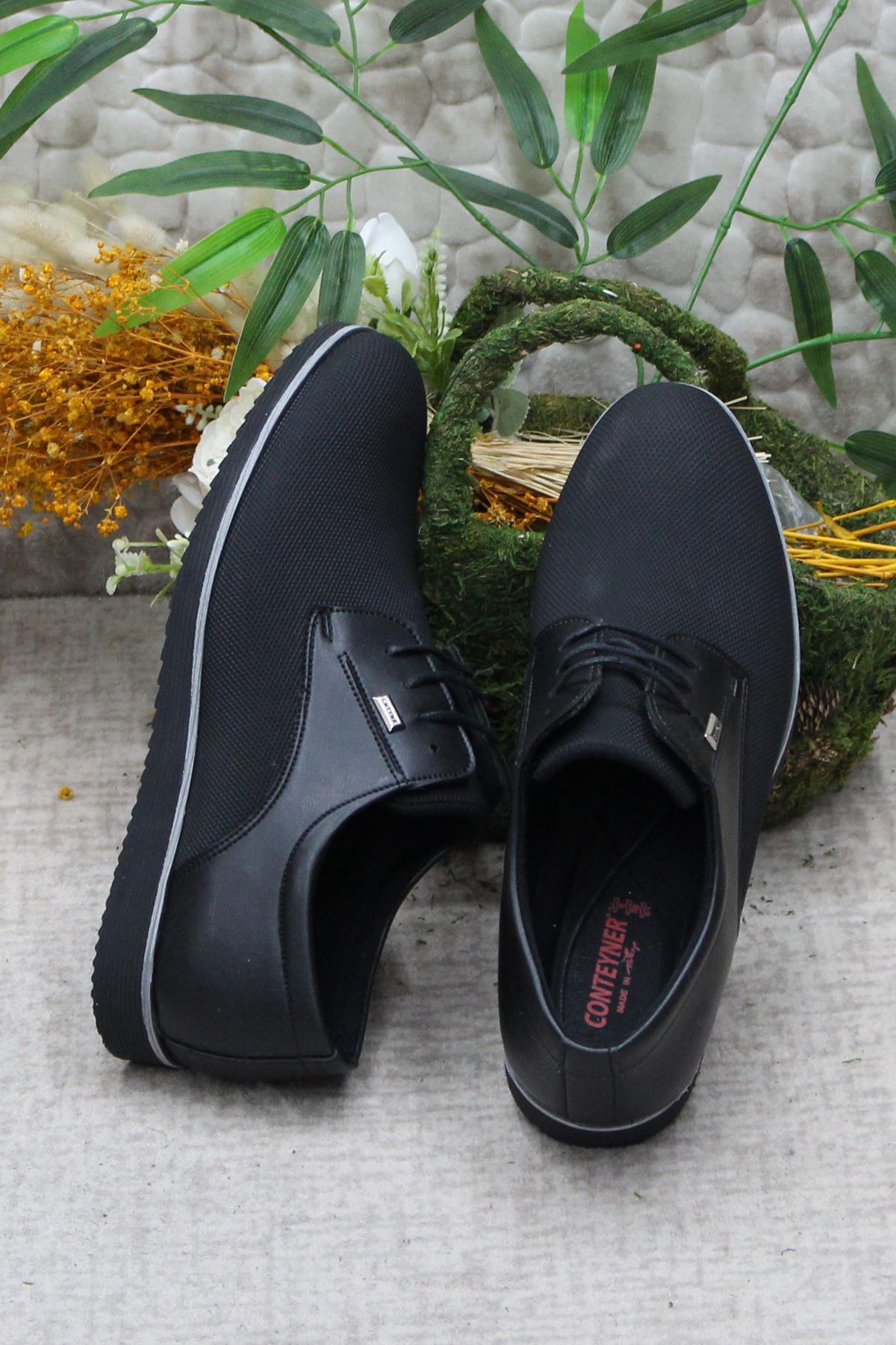 Cntr 682 Rahat Hafif Baskılı Bağçıklı Erkek Ayakkabı - Görsel 7