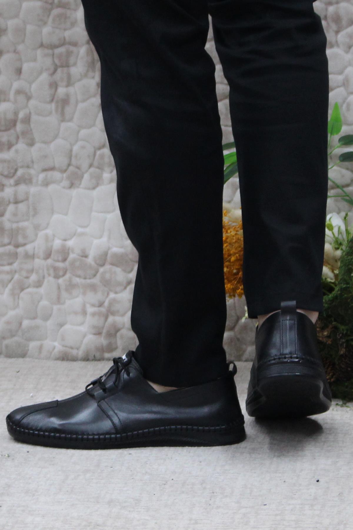 42070 Çok Yumuşak Hafif İç Ve Dış Hakiki Deri Erkek Ayakkabı - Görsel 5