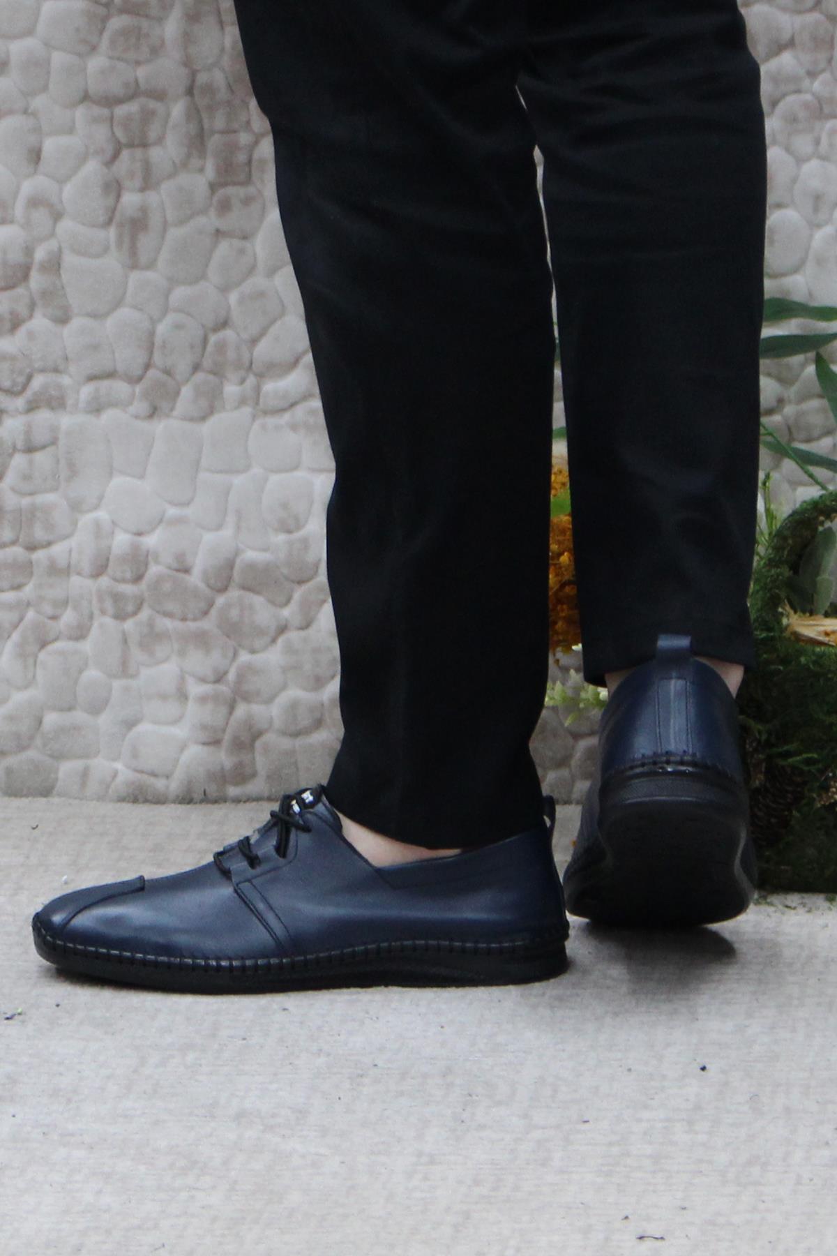 42070 Çok Yumuşak Hafif İç Ve Dış Hakiki Deri Erkek Ayakkabı - Görsel 5