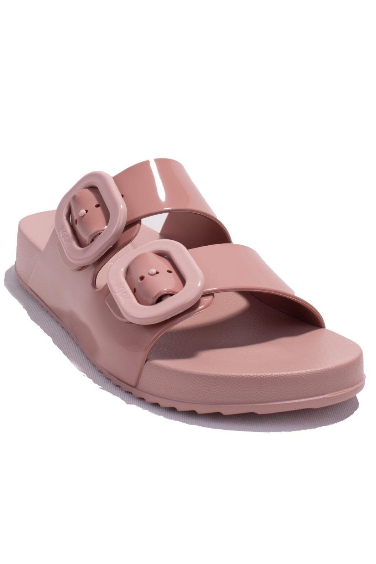 S10334 Habana Brillo Pembe Ortopedik Günlük Kadın Terlik - Görsel 3