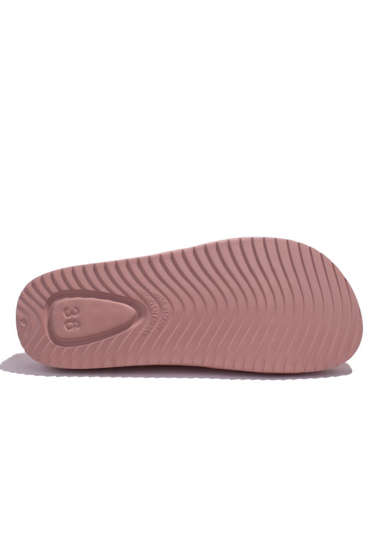 S10334 Habana Brillo Pembe Ortopedik Günlük Kadın Terlik - Görsel 5