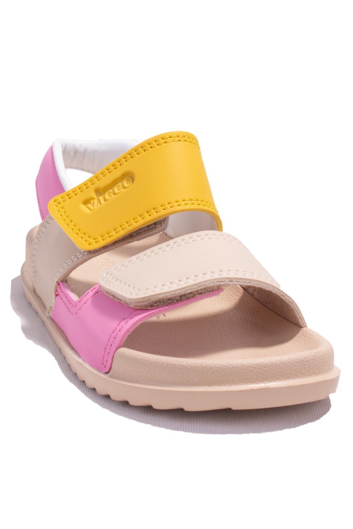 Krixi 321F23Y252 Bej Ortopedik Günlük Kız Çocuk Spor Sandalet - Görsel 2